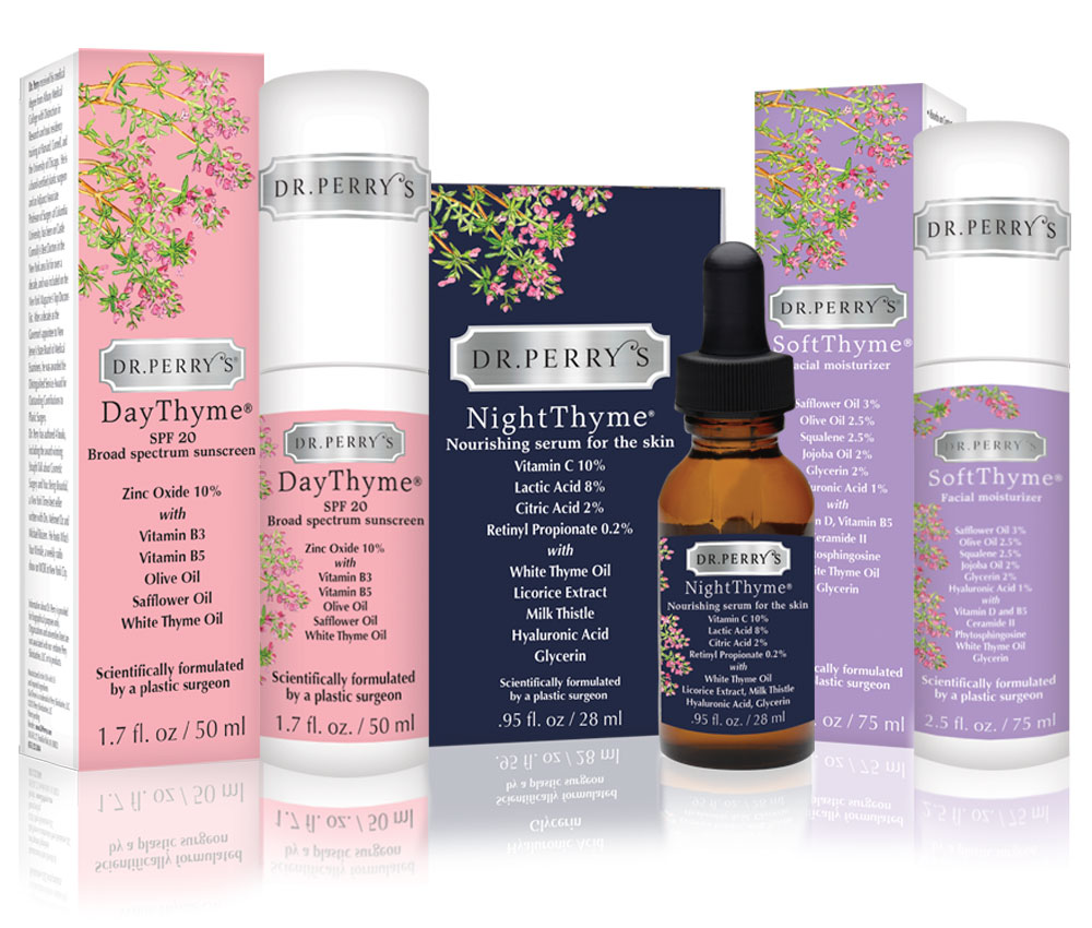 Dr. Perry Skin Care Design Partner Packaging Portfolio